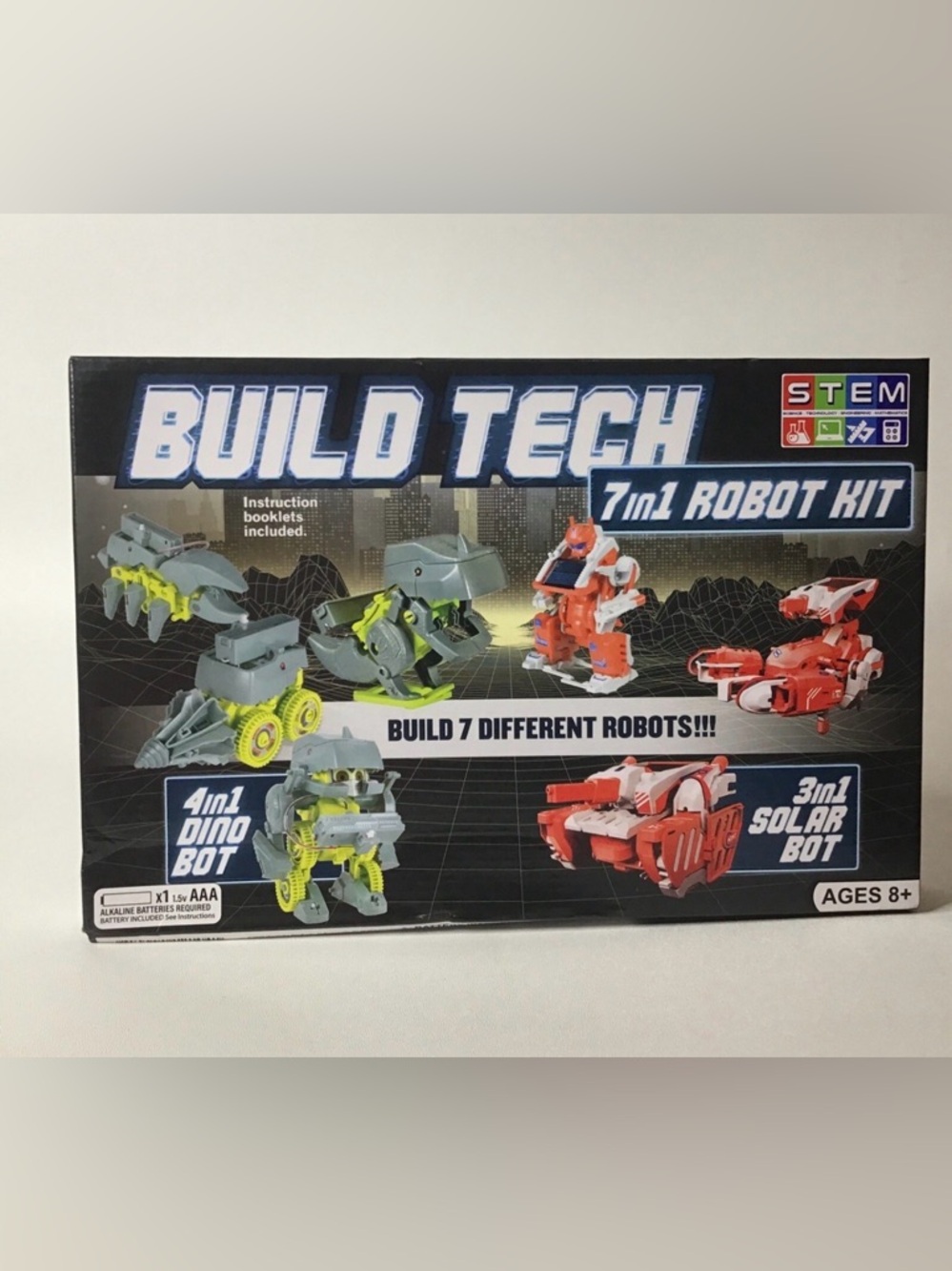 Build Tech 7-in-1 Robot Toy